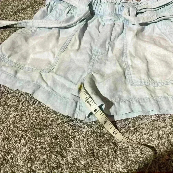 Cloth & Stone Shorts Womens Xs Freshwater Paper Bag Soft, Light Blue - Picture 7 of 8